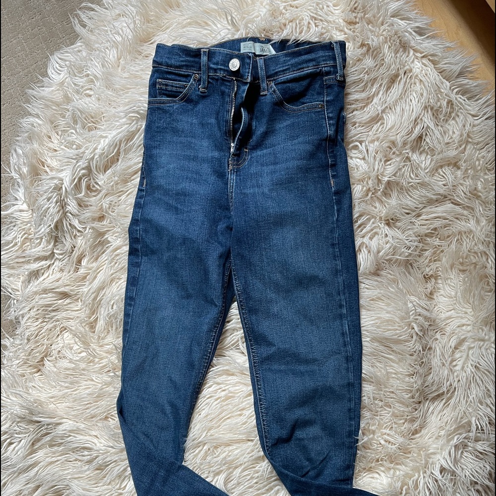 Topshop Jamie high waisted jeans